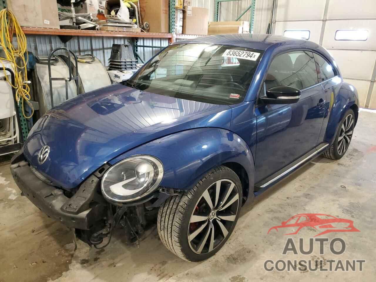 VOLKSWAGEN BEETLE 2012 - 3VWVA7AT3CM659418