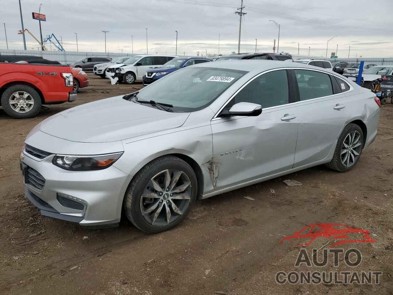 CHEVROLET MALIBU 2017 - 1G1ZE5ST2HF166003