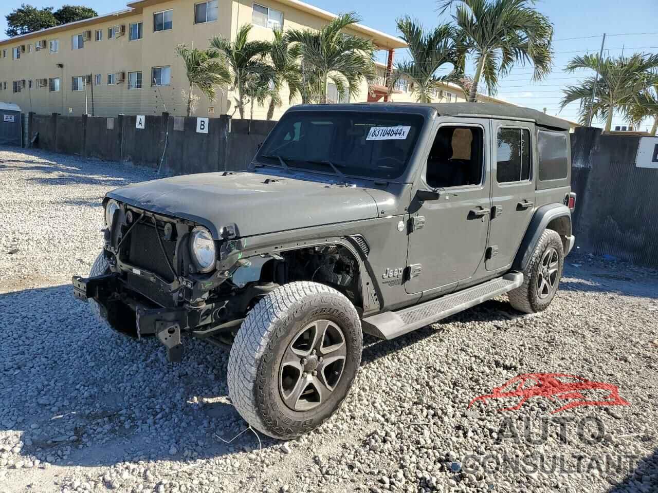 JEEP WRANGLER 2019 - 1C4HJXDG3KW509354