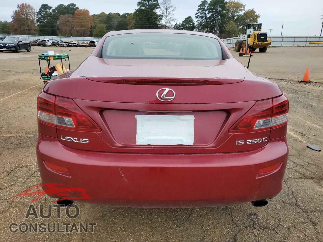 LEXUS IS 2010 - JTHFF2C27A2514188