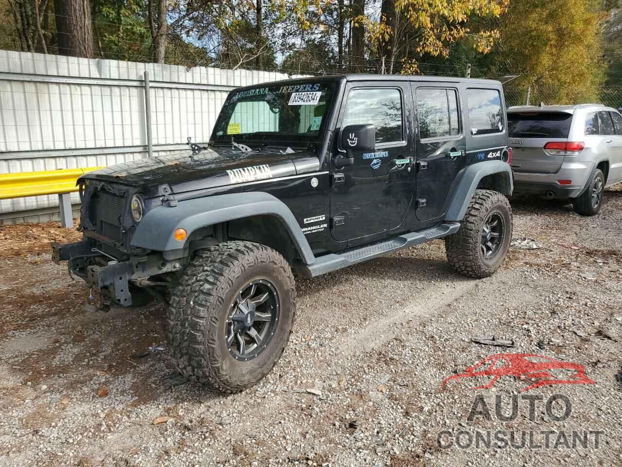 JEEP WRANGLER 2014 - 1C4HJWDG4EL159717