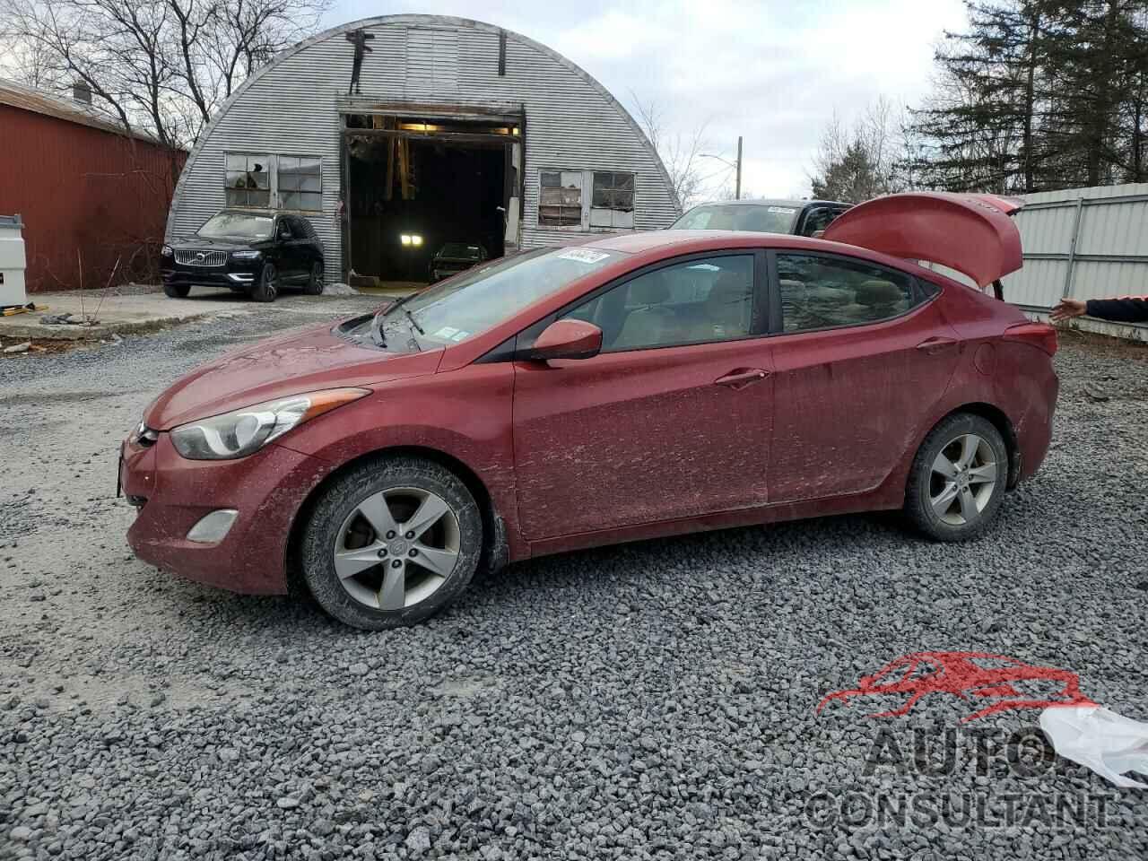 HYUNDAI ELANTRA 2013 - KMHDH4AE6DU495455