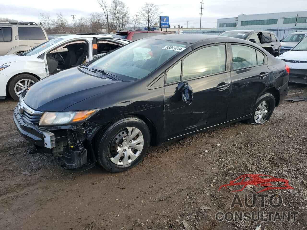 HONDA CIVIC 2012 - 19XFB2F54CE086072