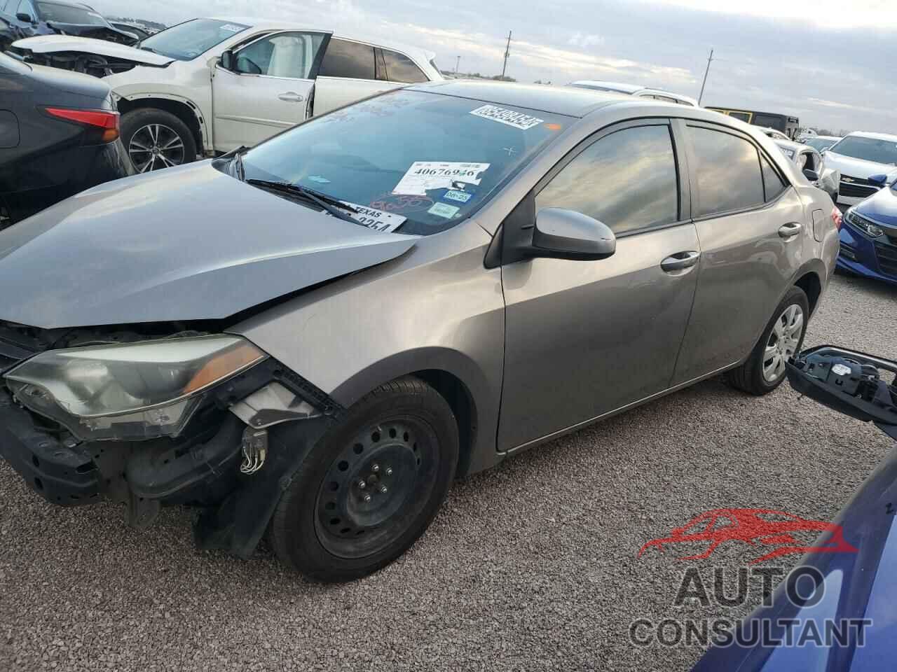 TOYOTA COROLLA 2015 - 2T1BURHE2FC399056