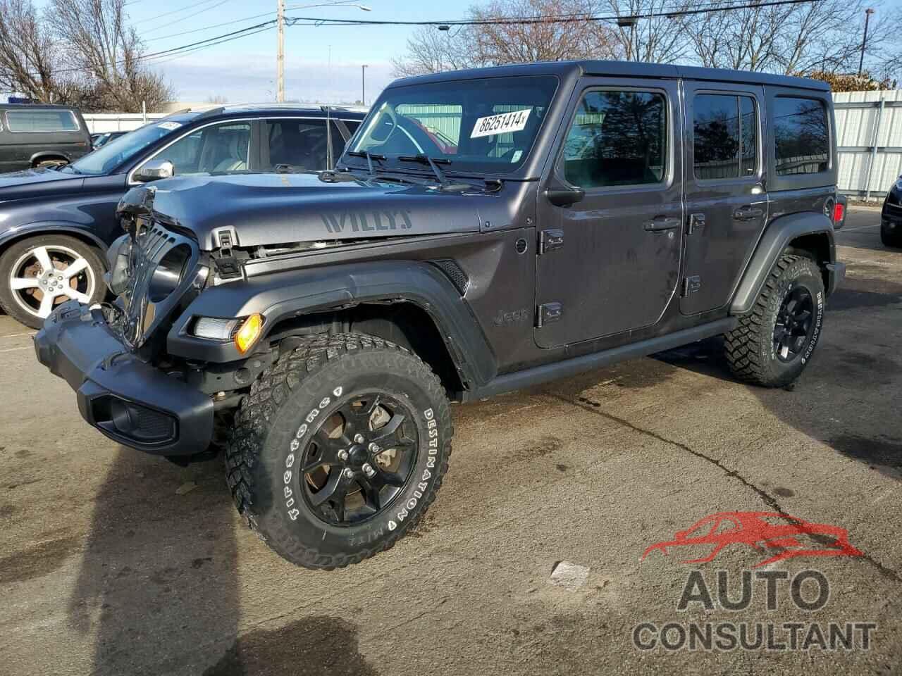 JEEP WRANGLER 2021 - 1C4HJXDG0MW856658