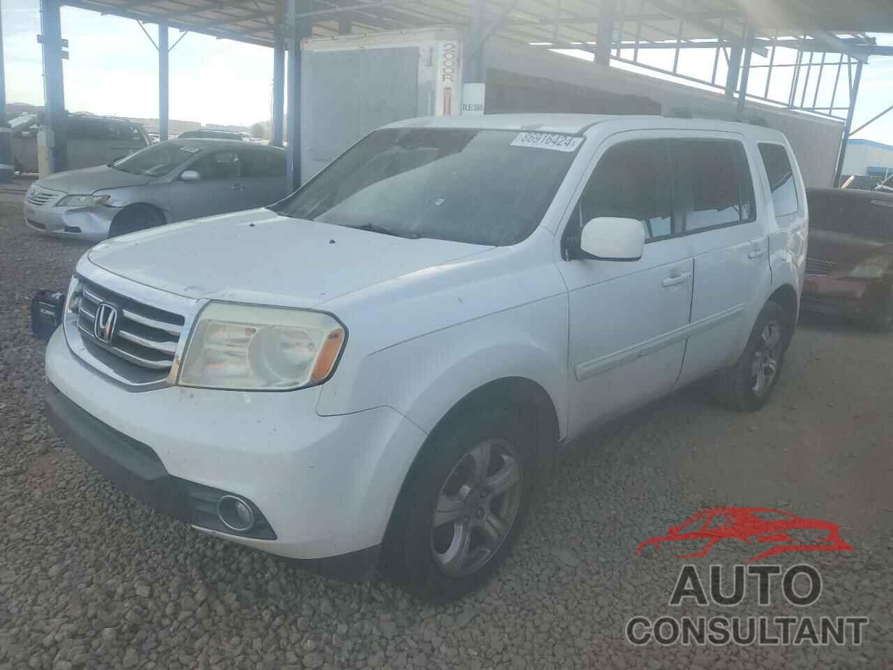 HONDA PILOT 2013 - 5FNYF3H49DB013296
