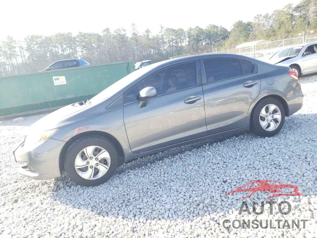 HONDA CIVIC 2013 - 2HGFB2F51DH581398