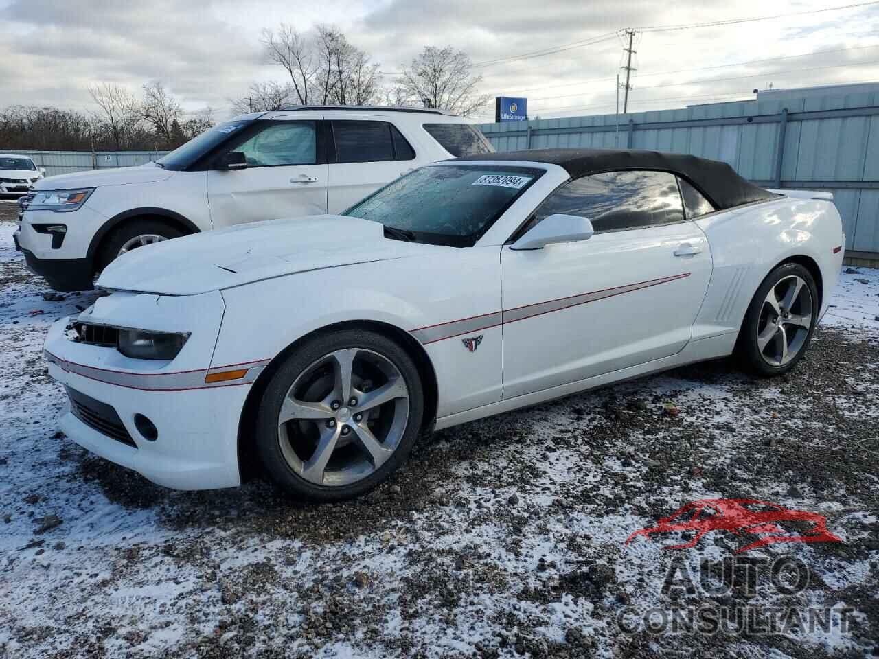 CHEVROLET CAMARO 2015 - 2G1FF3D32F9229334