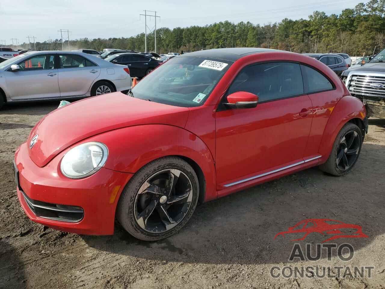VOLKSWAGEN BEETLE 2013 - 3VWJP7AT7DM662143