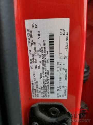 FORD F-150 2016 - 1FTEW1EG8GFD15202