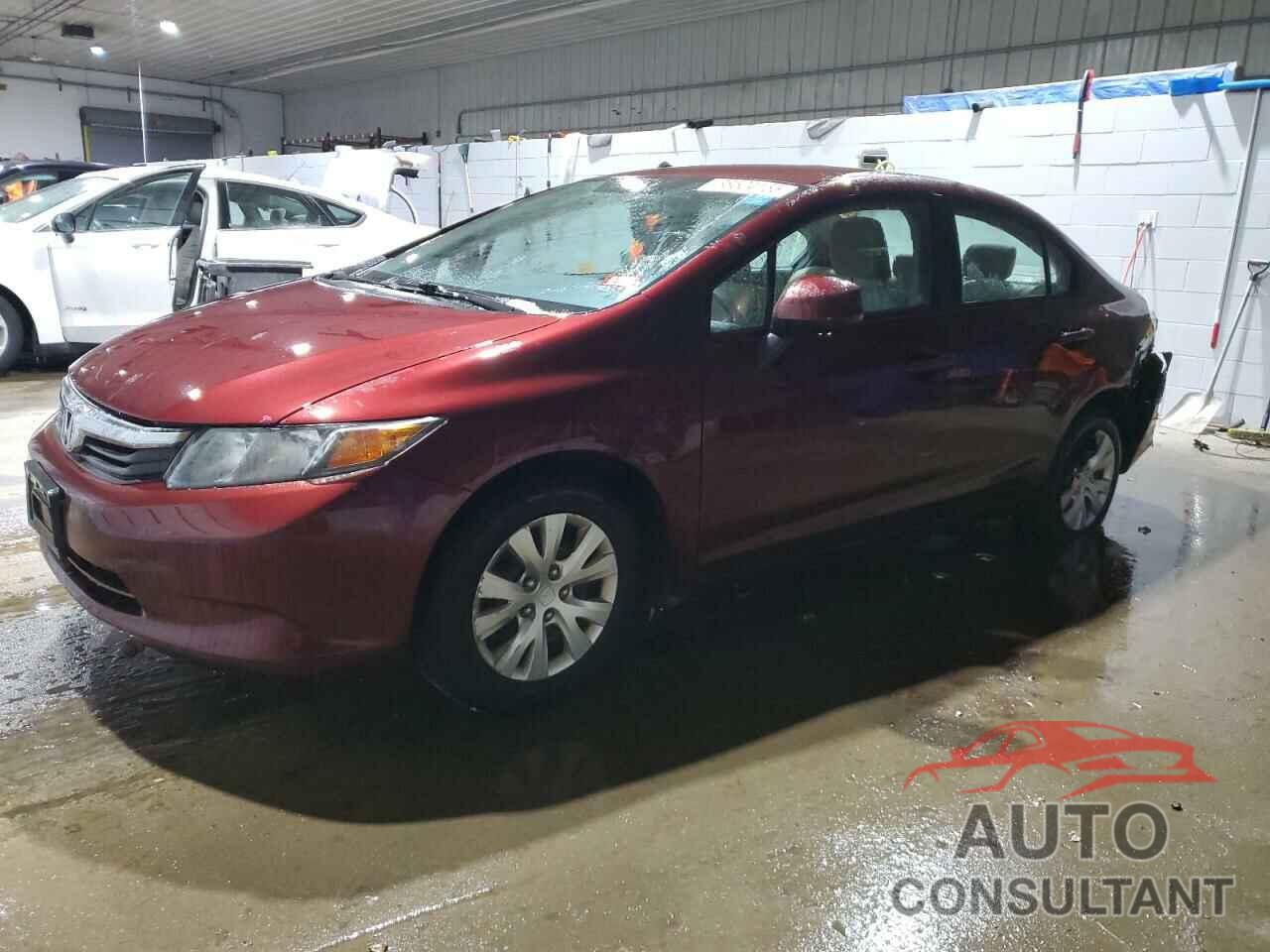 HONDA CIVIC 2012 - 2HGFB2F57CH572509