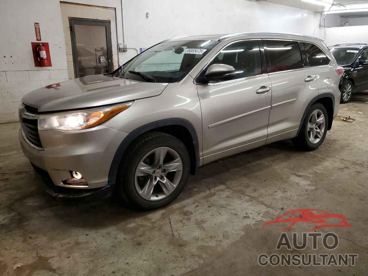 TOYOTA HIGHLANDER 2015 - 5TDDKRFH0FS205028