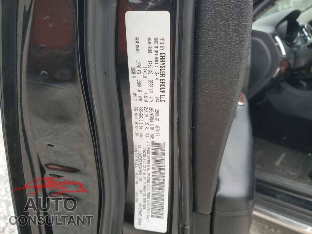 DODGE DURANGO 2014 - 1C4RDHAG0EC445964