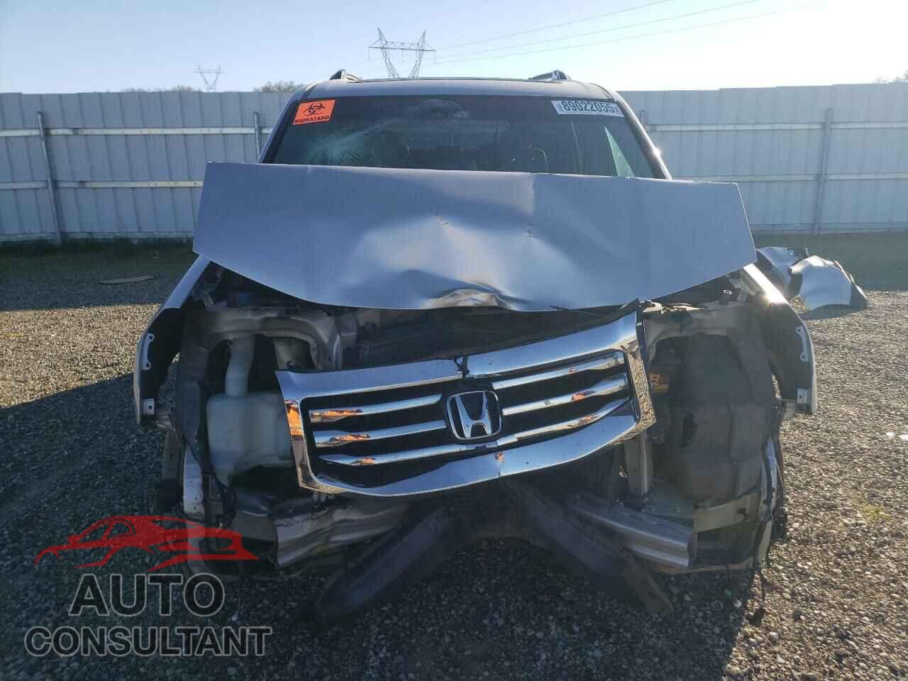 HONDA PILOT 2012 - 5FNYF3H96CB019700