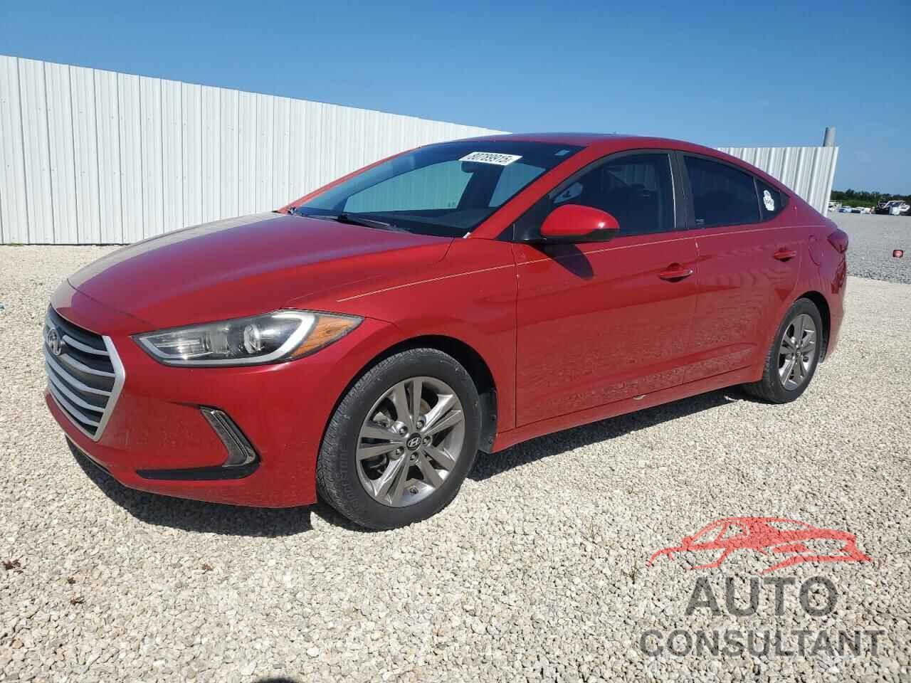 HYUNDAI ELANTRA 2018 - KMHD84LF6JU474042