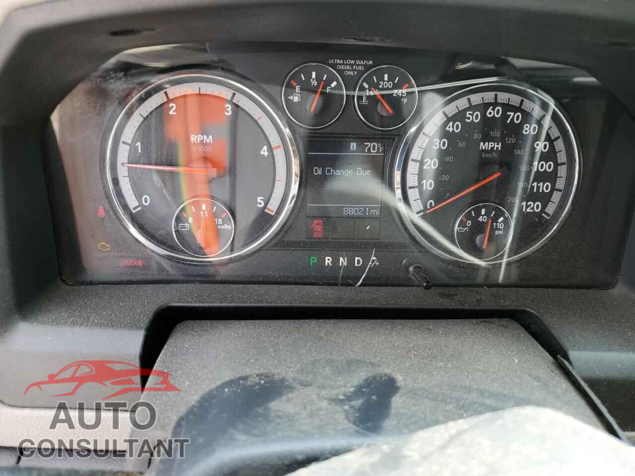 DODGE RAM 2500 2012 - 3C6UD5HL4CG236272