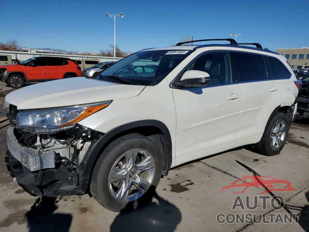 TOYOTA HIGHLANDER 2016 - 5TDDKRFH2GS256256