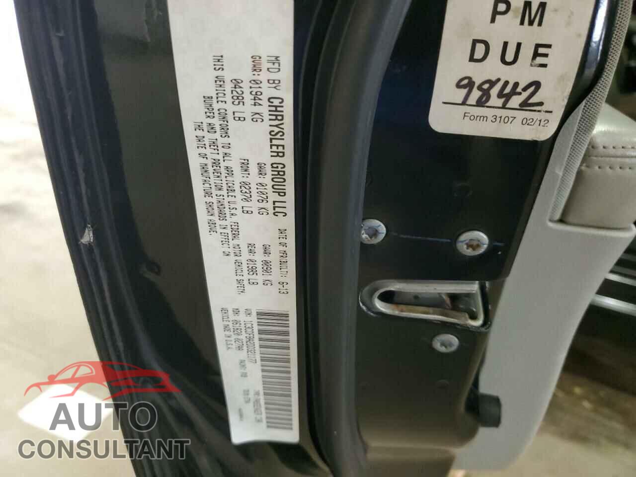 DODGE DART 2013 - 1C3CDFBA2DD321177