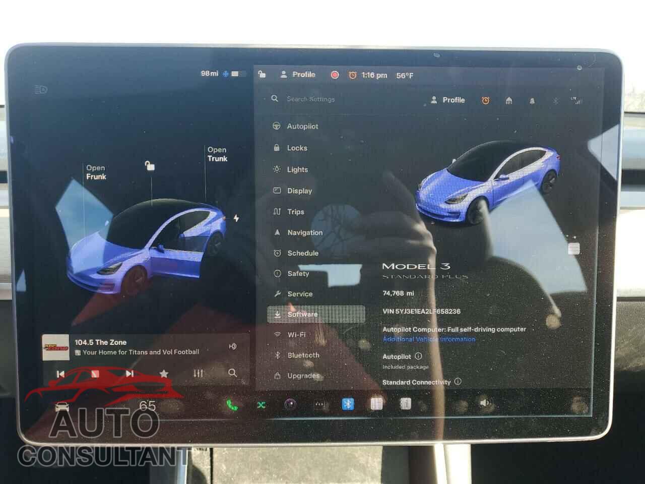 TESLA MODEL 3 2020 - 5YJ3E1EA2LF658236