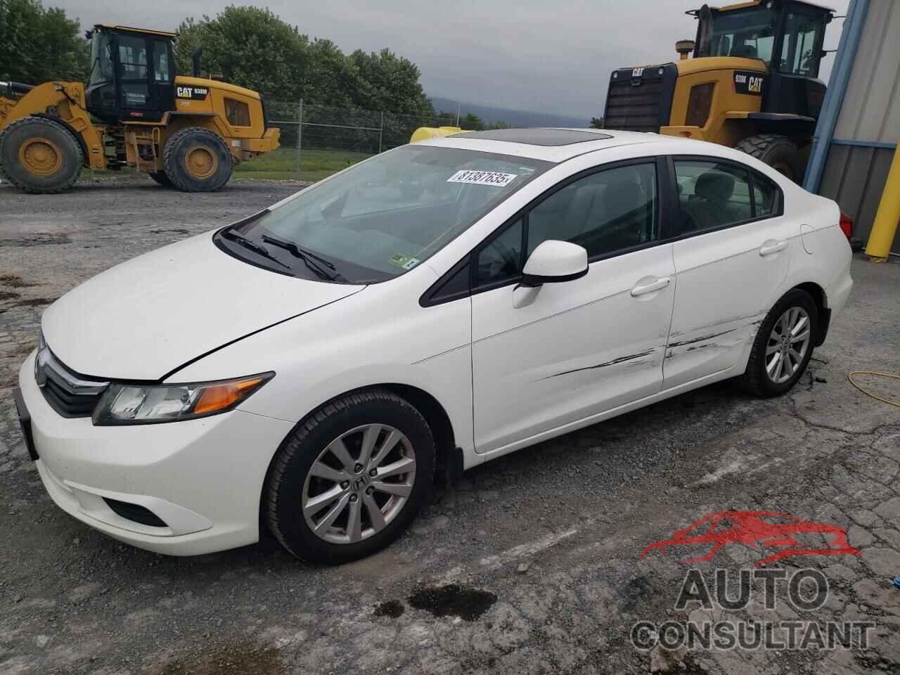 HONDA CIVIC 2012 - 19XFB2F86CE023937