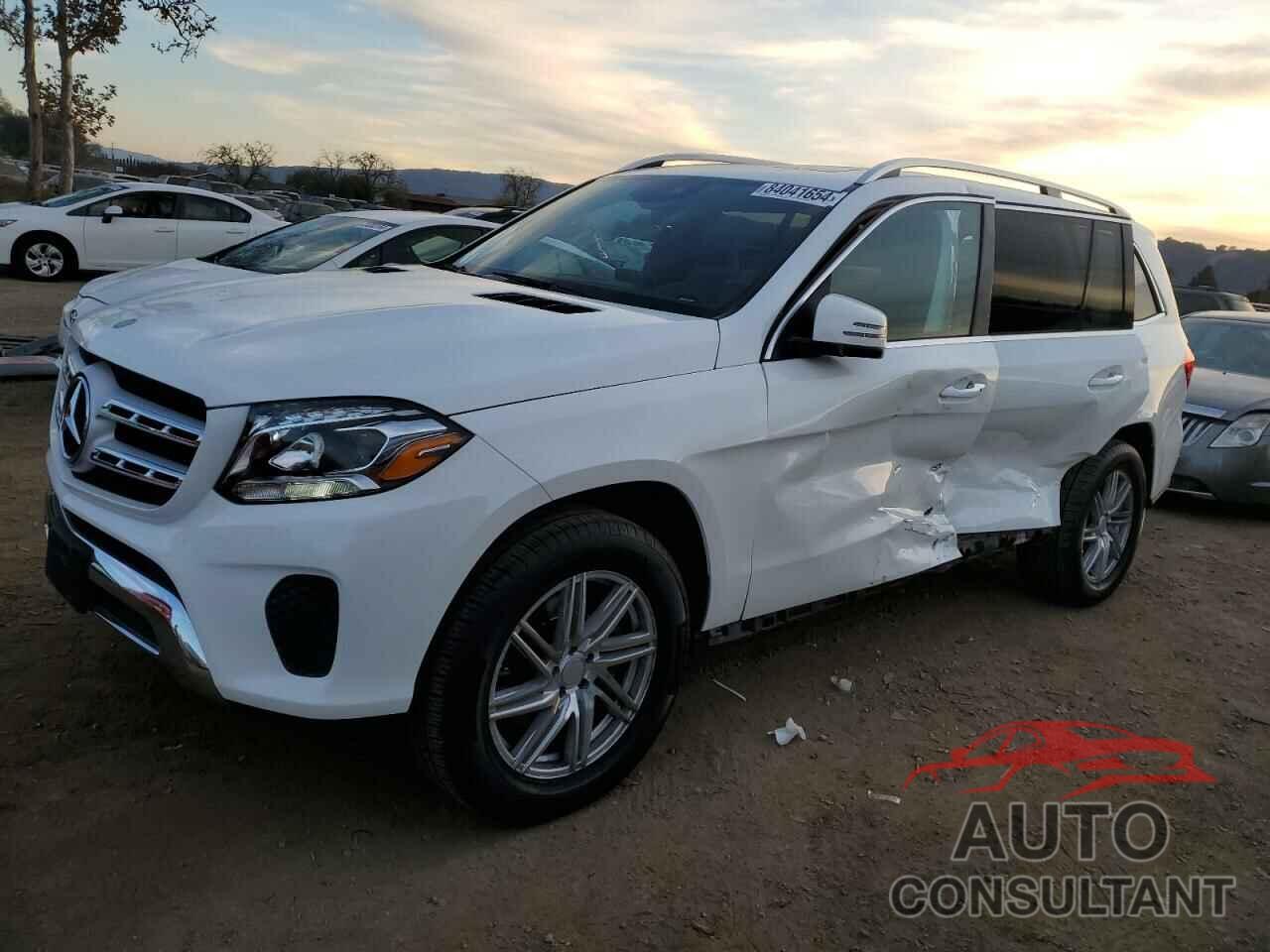 MERCEDES-BENZ GLS-CLASS 2017 - 4JGDF6EE6HA854015