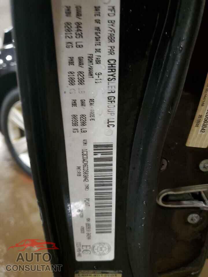 DODGE CALIBER 2012 - 1C3CDWCA6CD503042