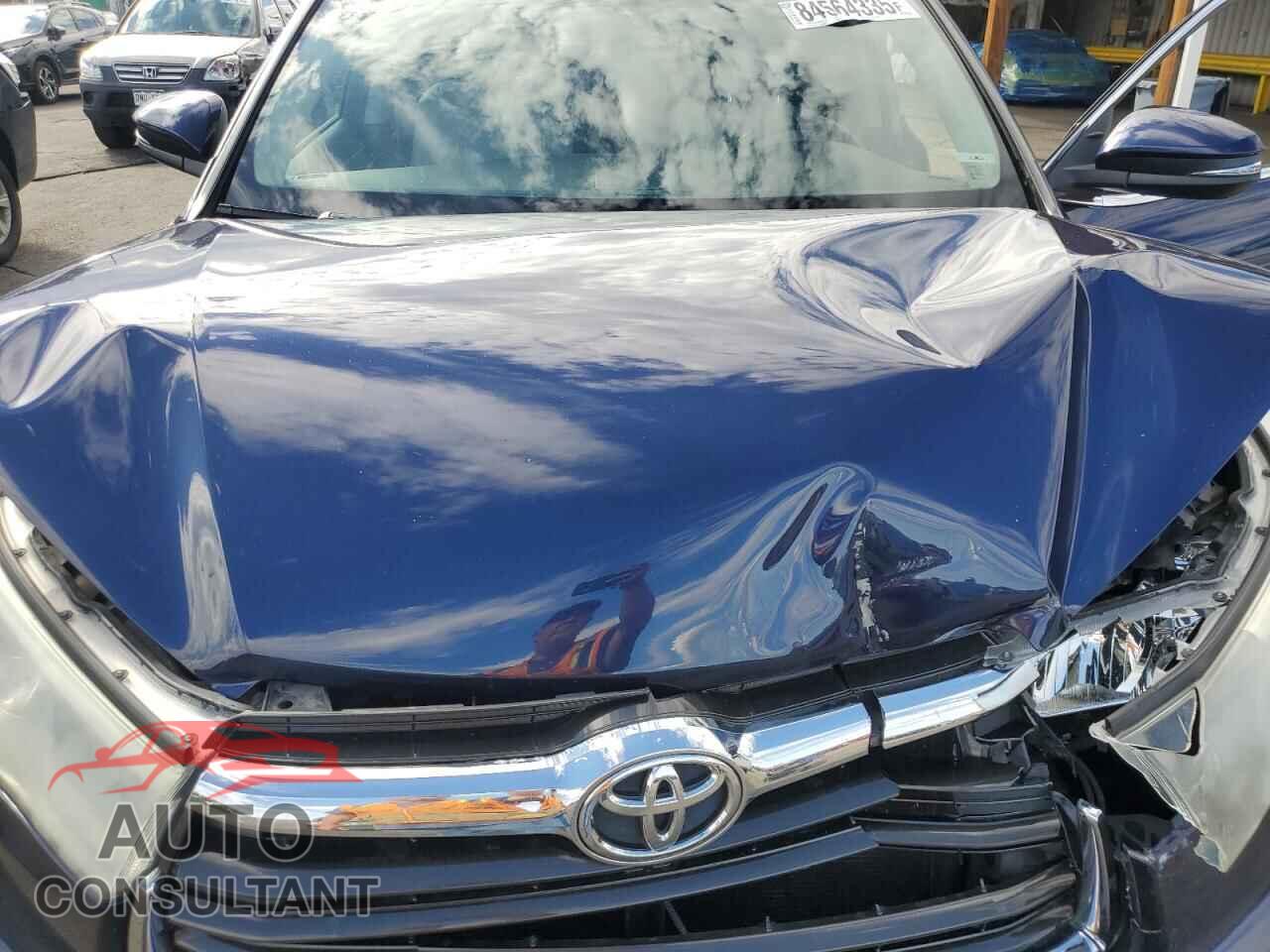 TOYOTA HIGHLANDER 2014 - 5TDDKRFH7ES053473