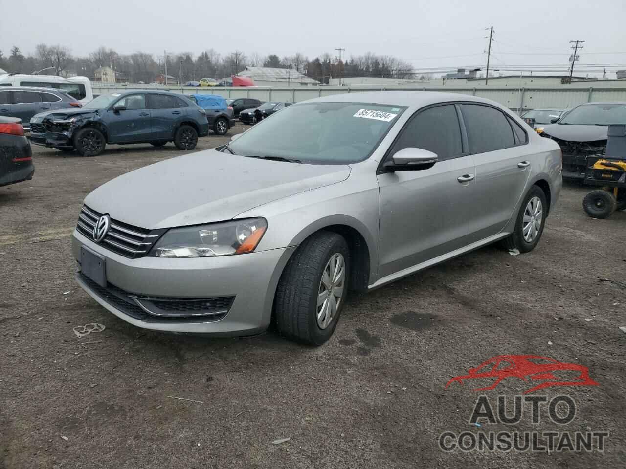 VOLKSWAGEN PASSAT 2012 - 1VWAP7A38CC004010