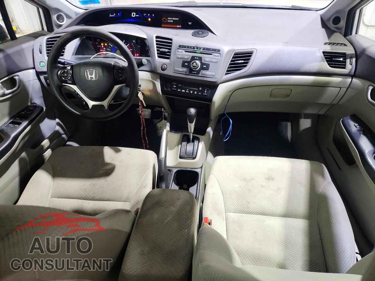 HONDA CIVIC 2012 - JHMFB4F23CS011165