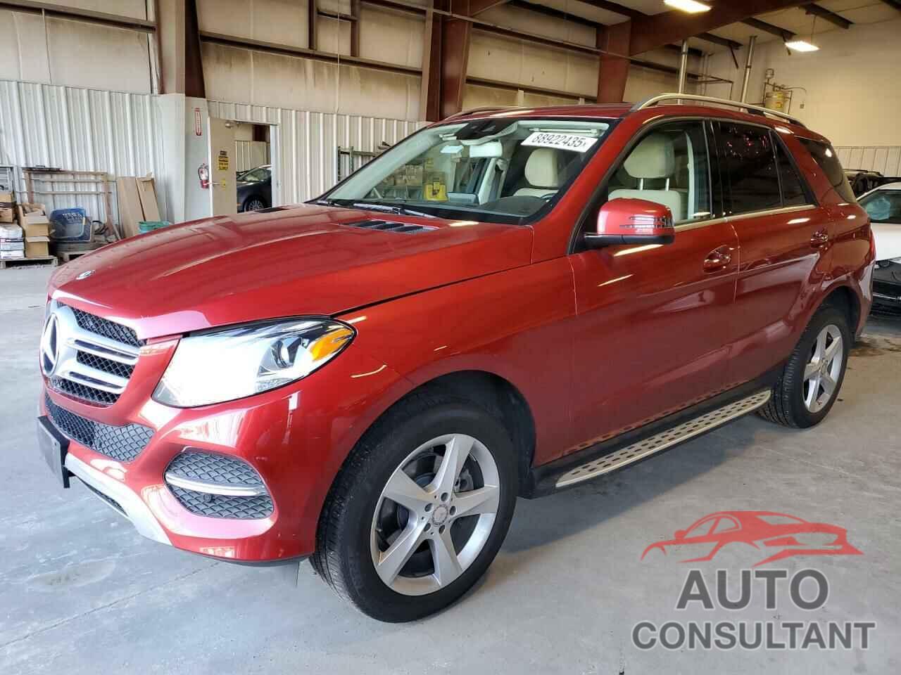 MERCEDES-BENZ GLE-CLASS 2017 - 4JGDA5HB5HA860088