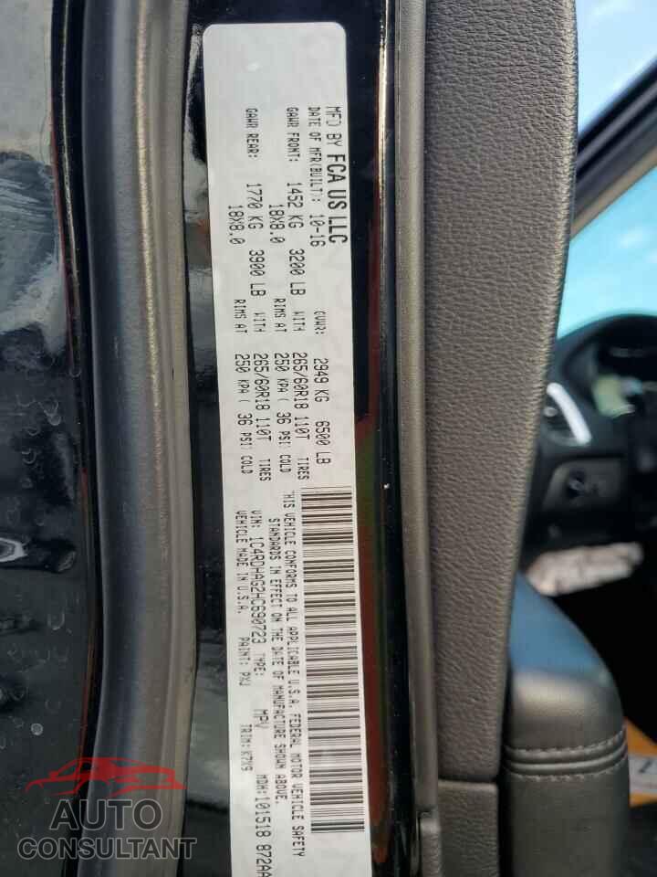 DODGE DURANGO 2017 - 1C4RDHAG2HC690723
