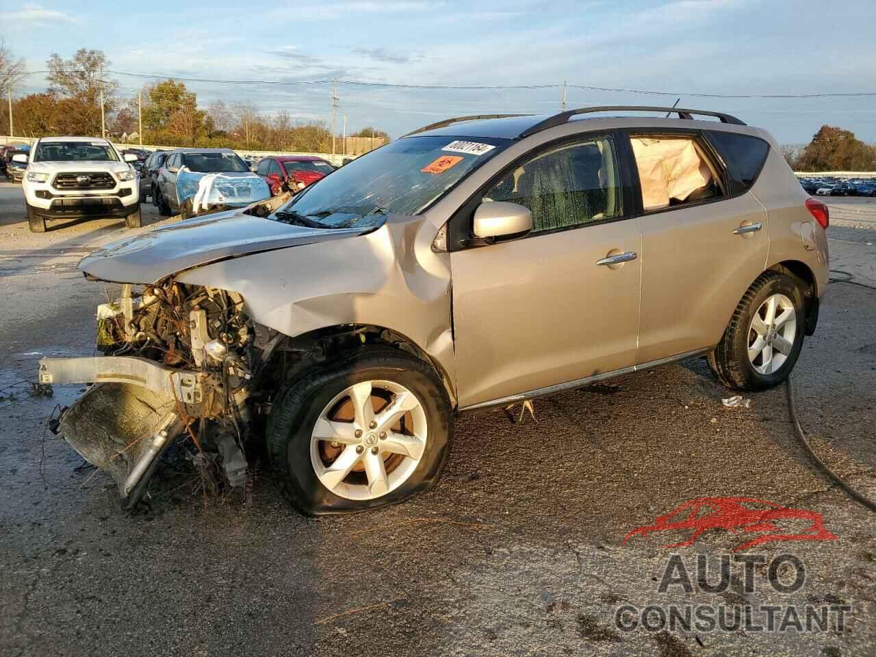 NISSAN MURANO 2009 - JN8AZ18WX9W133808