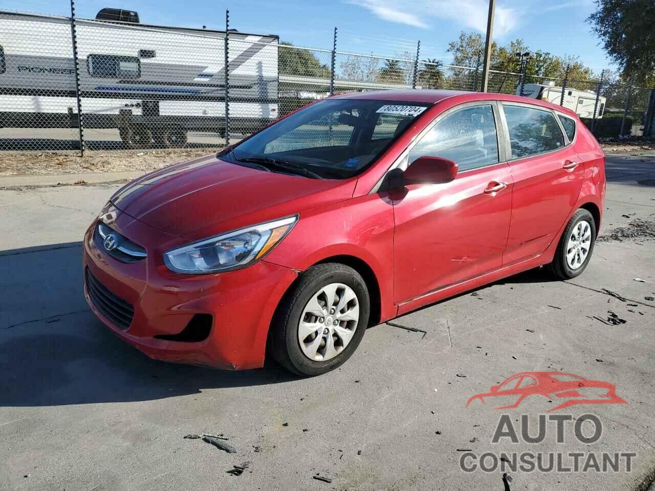 HYUNDAI ACCENT 2017 - KMHCT5AE9HU342624