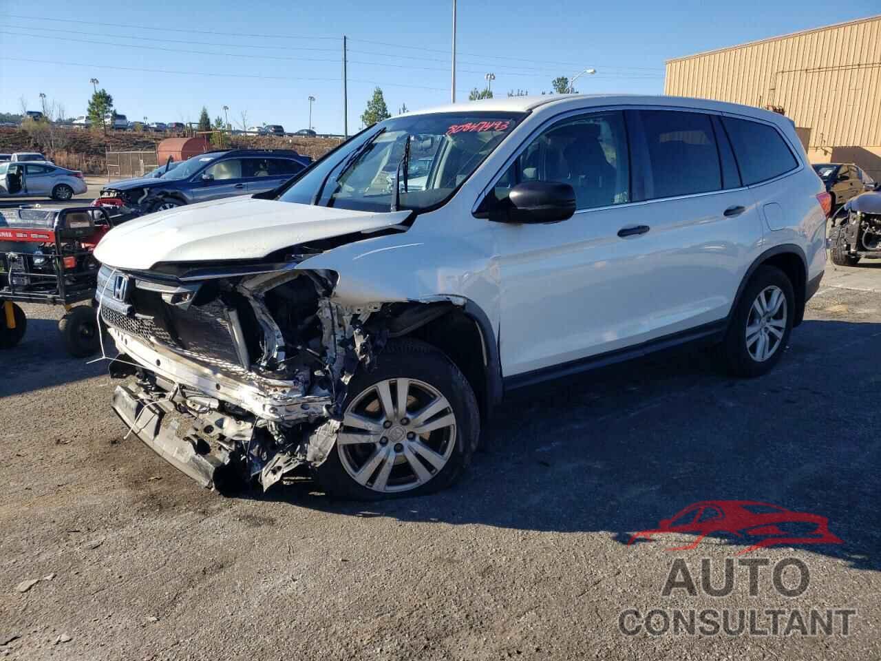 HONDA PILOT 2017 - 5FNYF5H12HB001868