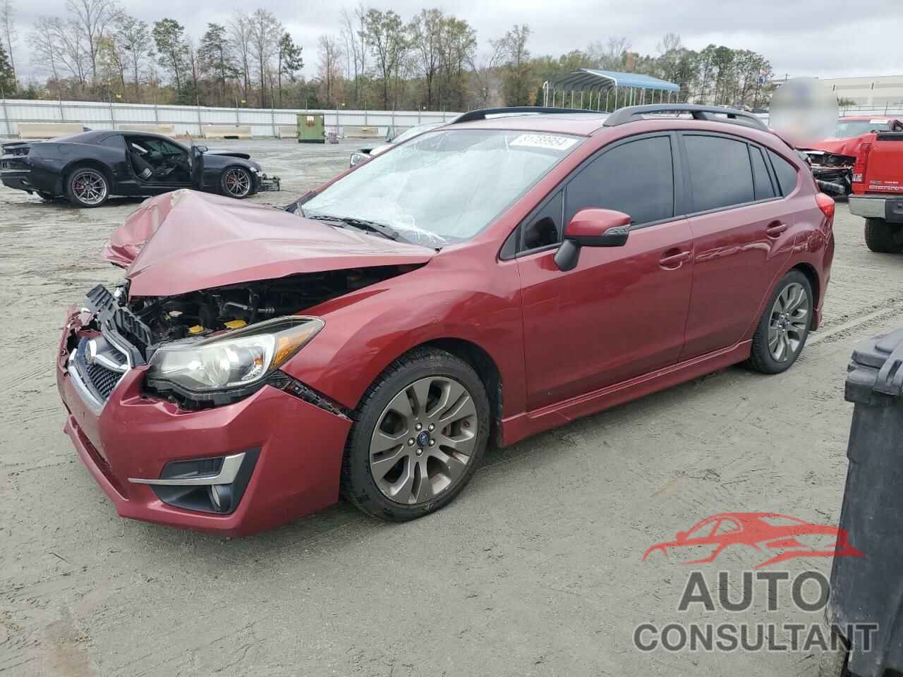 SUBARU IMPREZA 2015 - JF1GPAU63F8283766