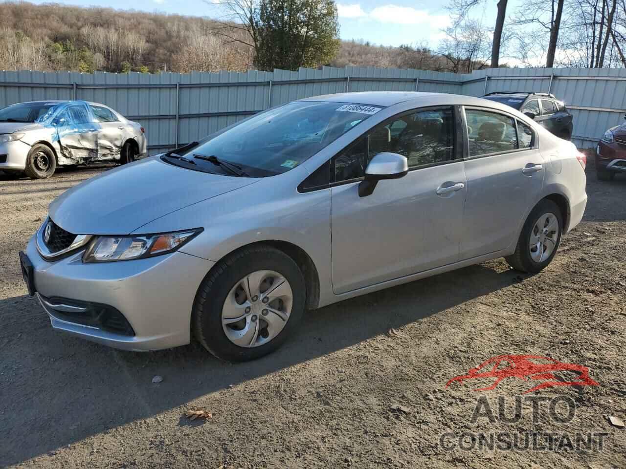 HONDA CIVIC 2013 - 2HGFB2F54DH554213