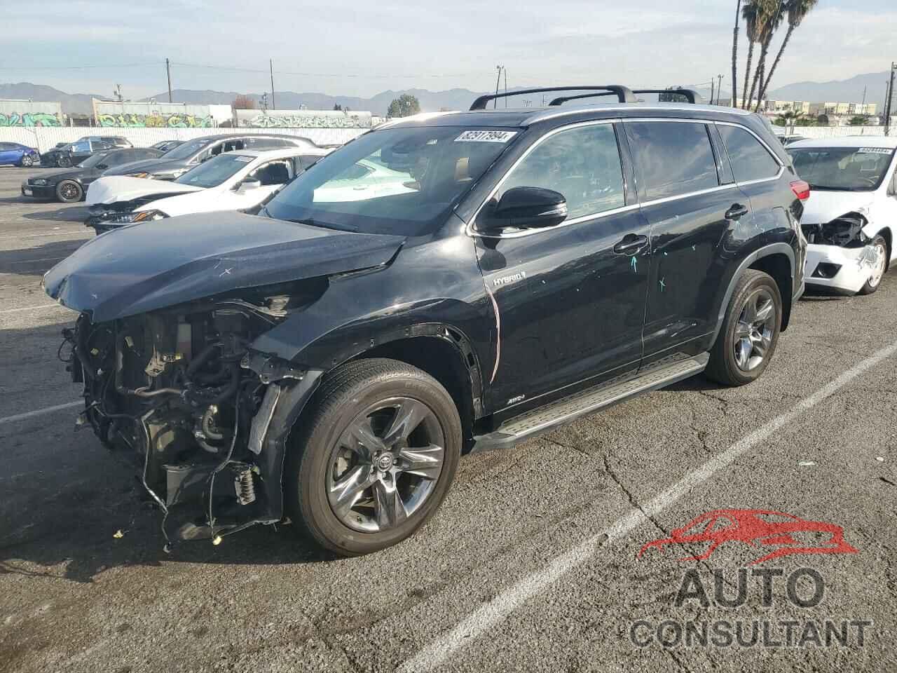 TOYOTA HIGHLANDER 2017 - 5TDDGRFH2HS025652