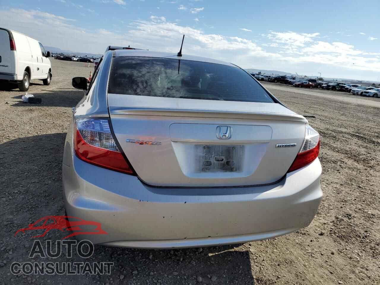 HONDA CIVIC 2012 - JHMFB4F26CS010656