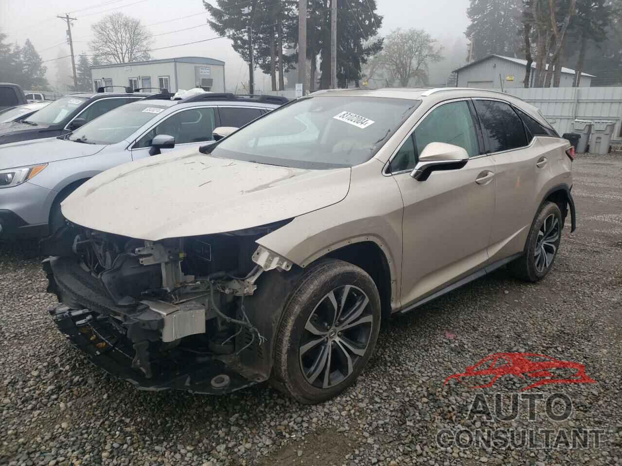 LEXUS RX350 2016 - 2T2ZZMCA9GC026889