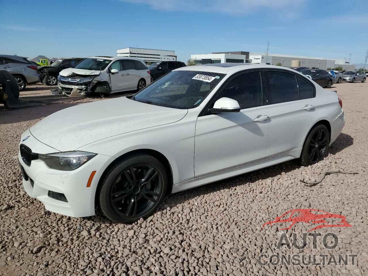 BMW 3 SERIES 2015 - WBA3B3C5XFF548820