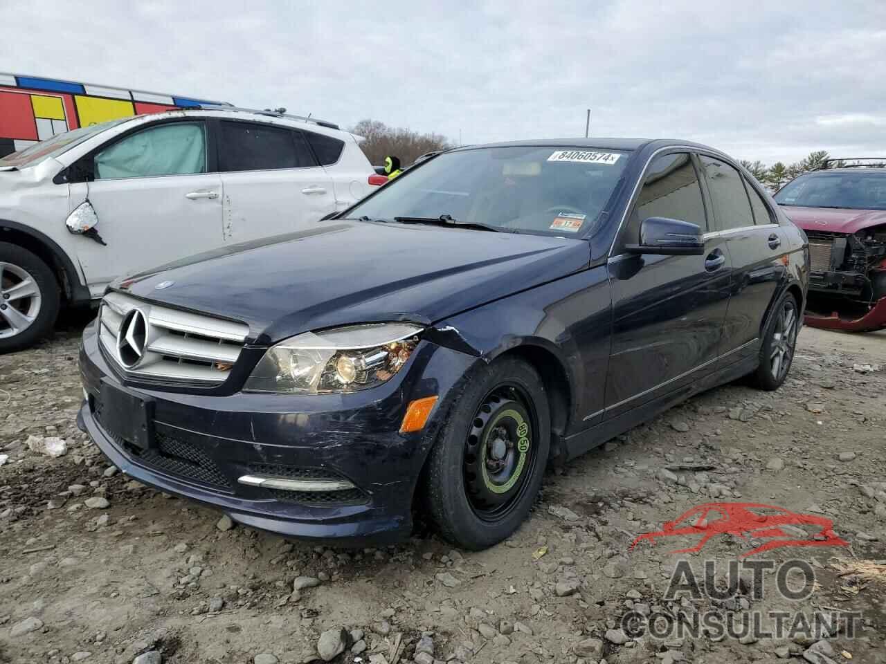 MERCEDES-BENZ C-CLASS 2011 - WDDGF8BB1BR154344