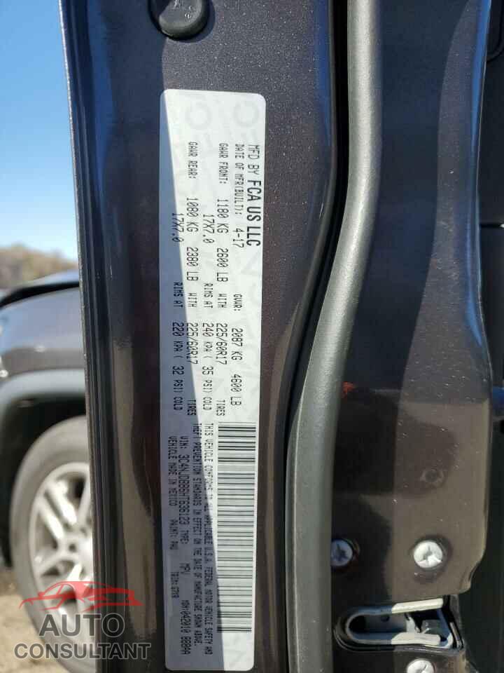 JEEP COMPASS 2017 - 3C4NJDBB6HT636123