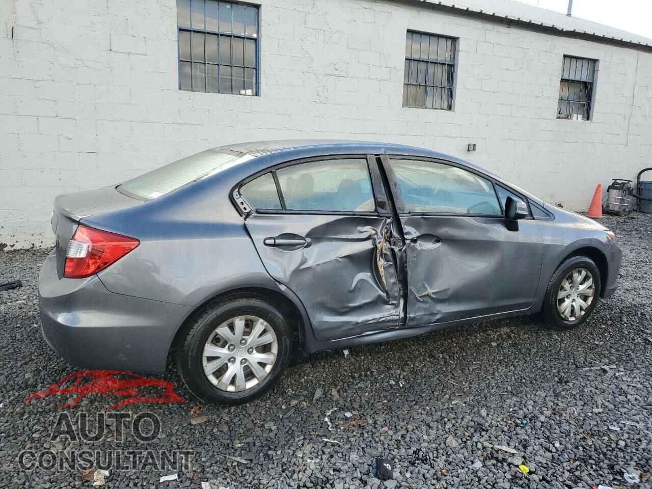 HONDA CIVIC 2012 - 19XFB2F59CE342285
