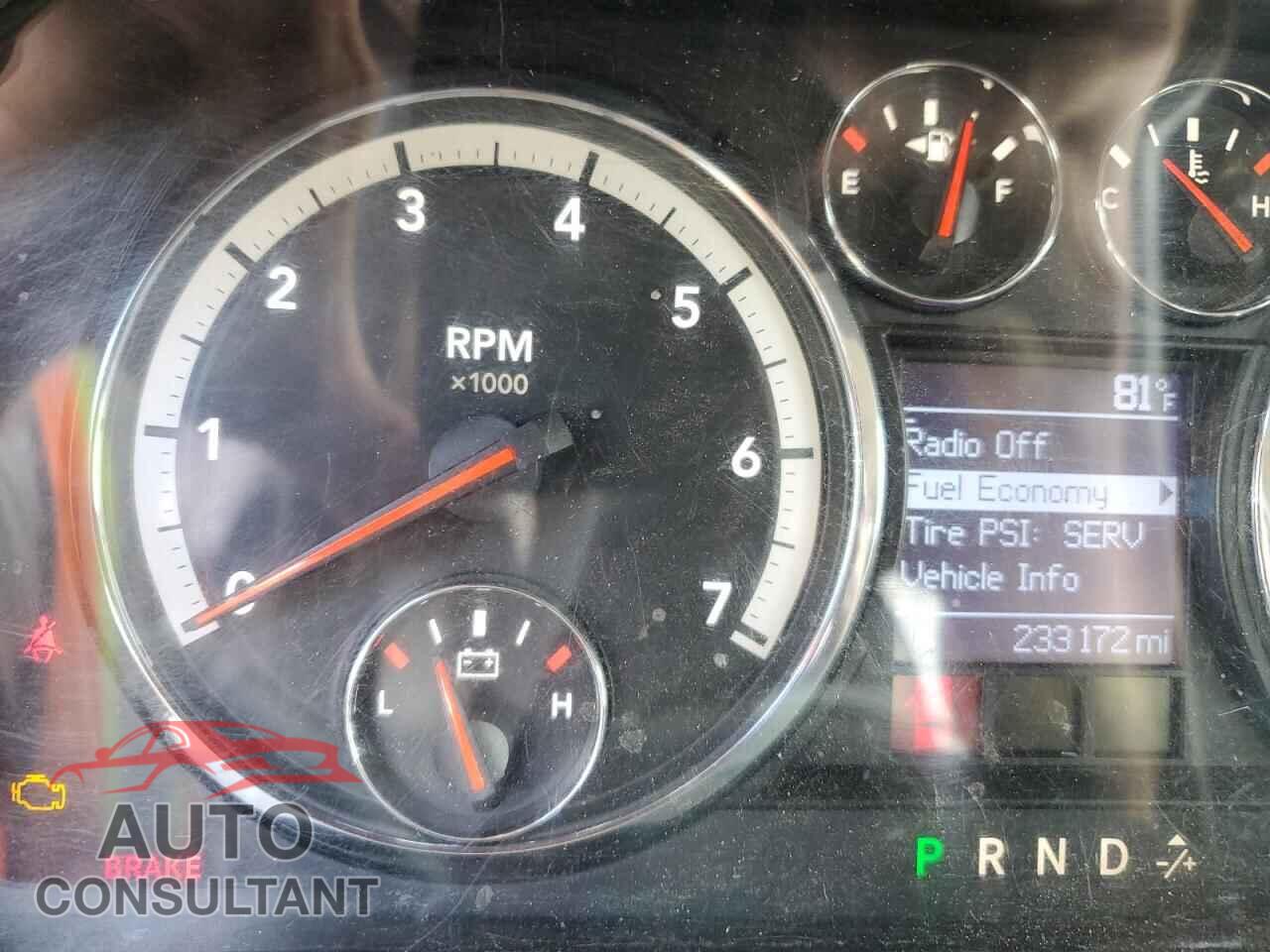 DODGE RAM 2500 2012 - 3C6TD5HT2CG288009