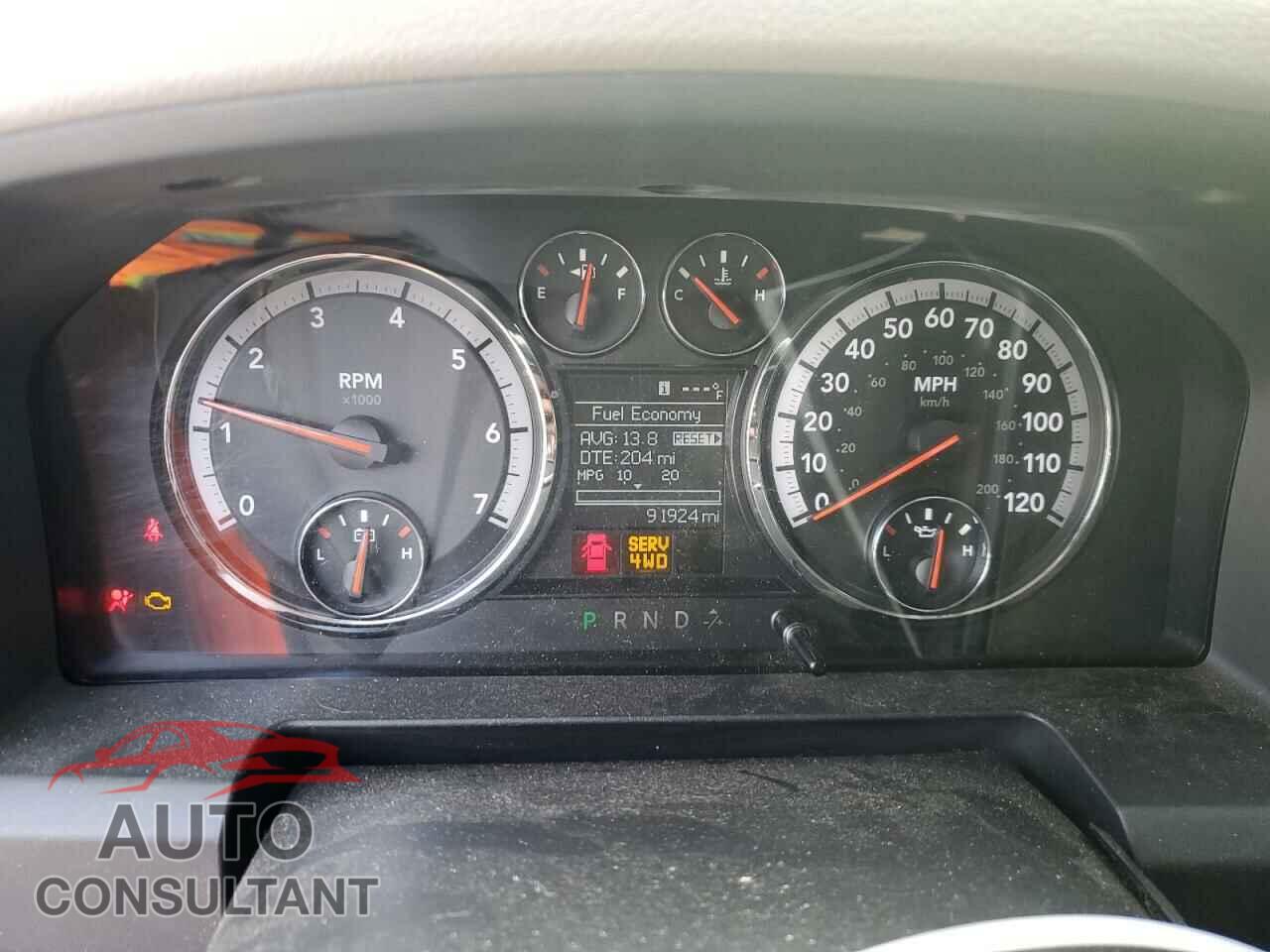 DODGE RAM 1500 2012 - 1C6RD7FP2CS276267