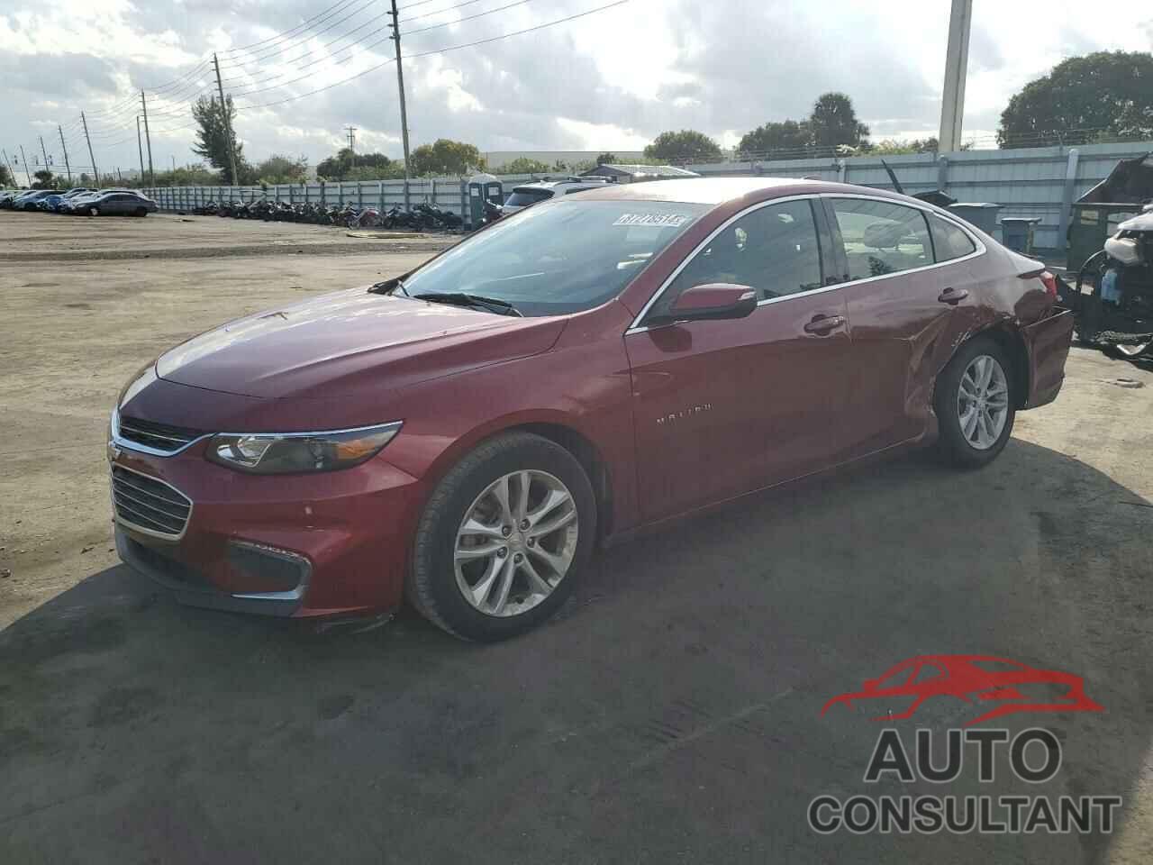 CHEVROLET MALIBU 2017 - 1G1ZE5ST8HF171285