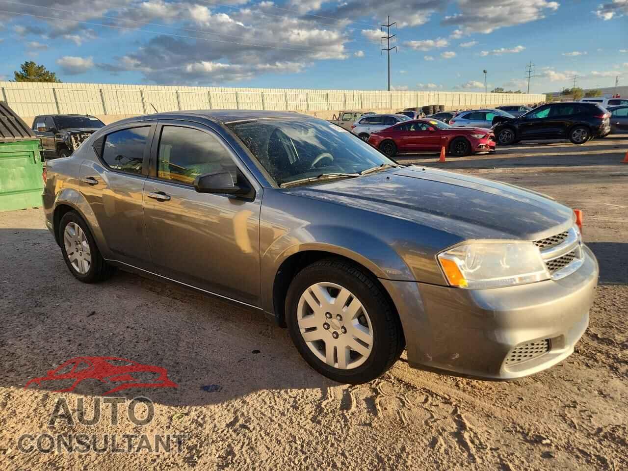 DODGE AVENGER 2013 - 1C3CDZAB3DN690622