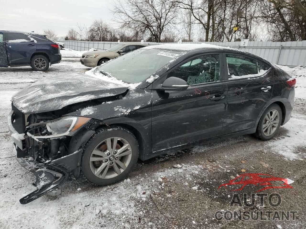 HYUNDAI ELANTRA 2017 - KMHD84LF7HU350338