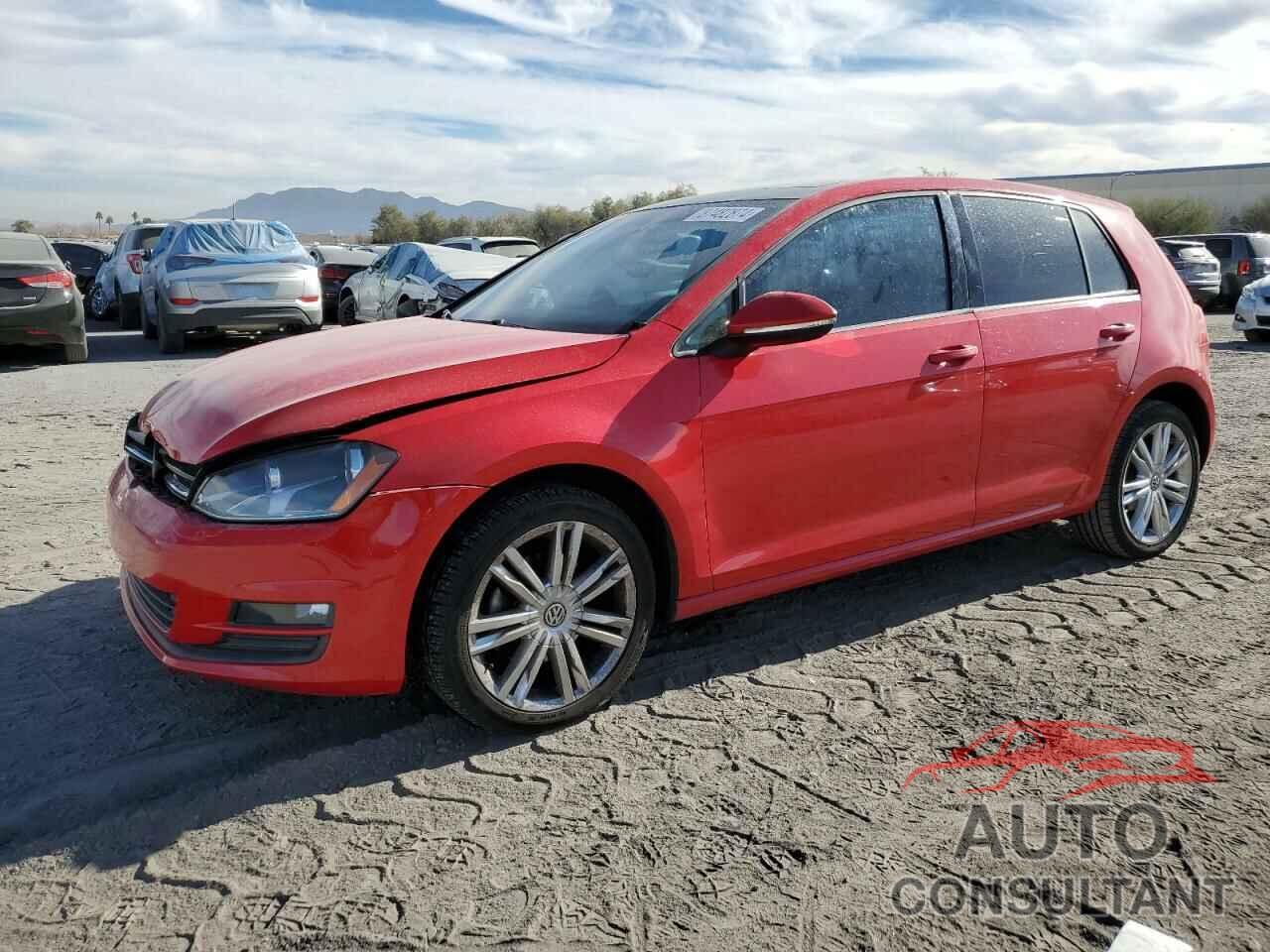 VOLKSWAGEN GOLF 2015 - 3VW2A7AU8FM042371