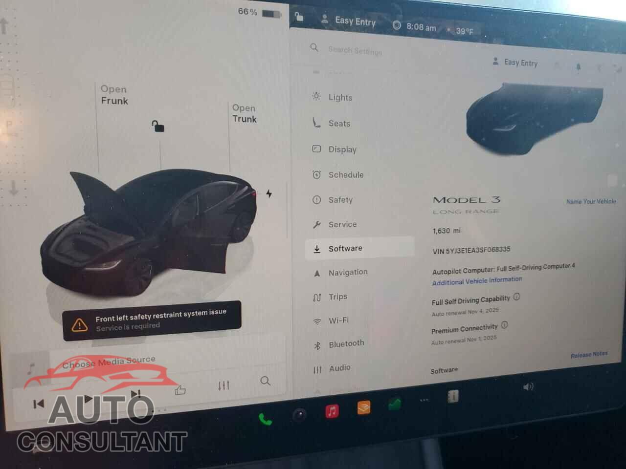 TESLA MODEL 3 2025 - 5YJ3E1EA3SF068335
